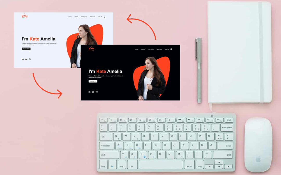 Dark Mode Website Designs
