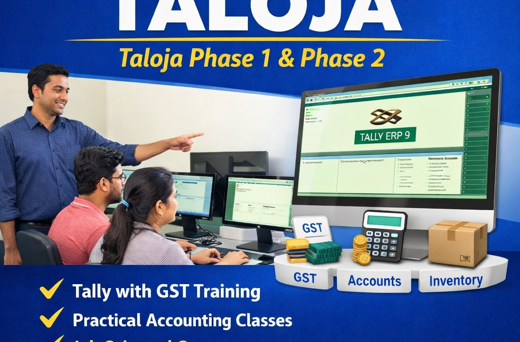 Tally Course in Taloja | Tally Classes in Taloja Phase 1 & Phase 2 – WP Ninja Infotech