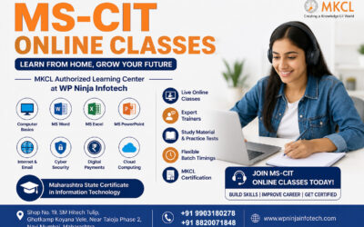 MS-CIT Online Classes in Taloja | Best MS-CIT Course Near Me | WP Ninja Infotech
