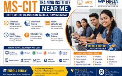 MS-CIT Training Institute Near Me | Best MS-CIT Classes in Taloja, Navi Mumbai