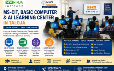 MS-CIT Learning Center, Basic Computer & AI Learning Center in Taloja