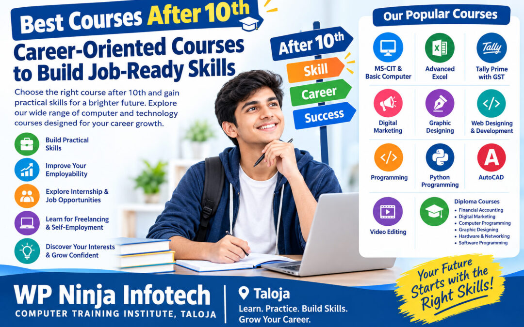Best Courses After 10th : Career-Oriented Courses to Build Job-Ready Skills