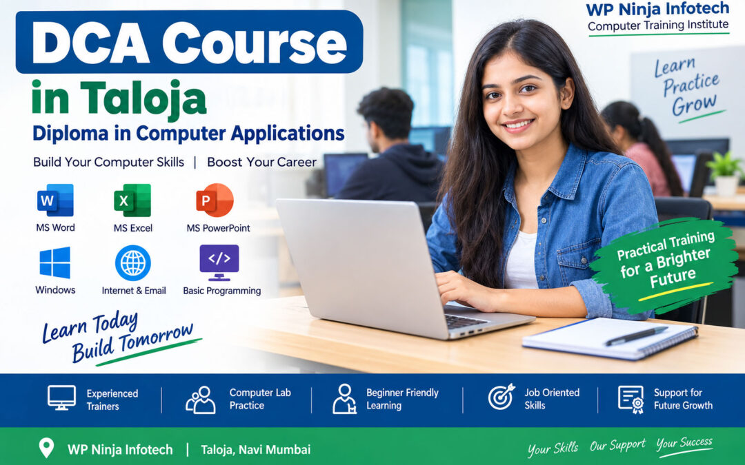 DCA Course in Taloja – Diploma in Computer Applications