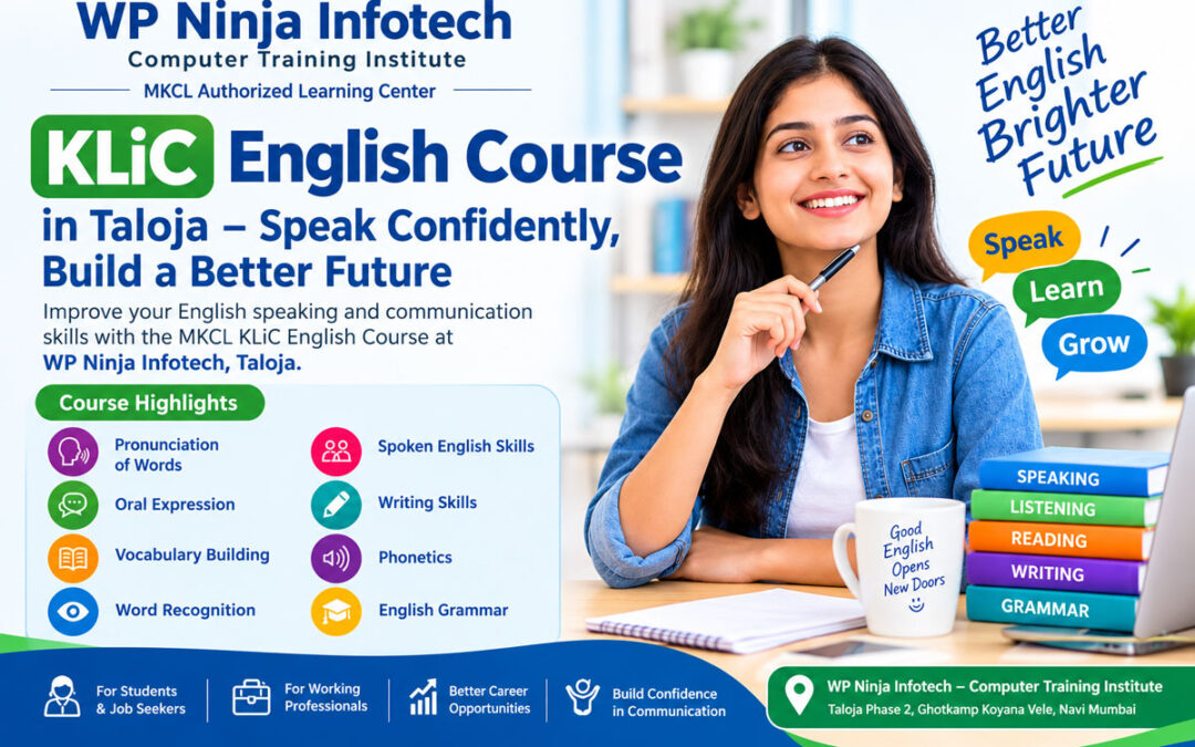 English Course in Taloja – English Speaking & Communication Skills